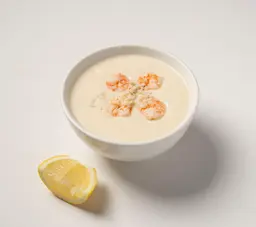 شوربة بحرية بالكريمة